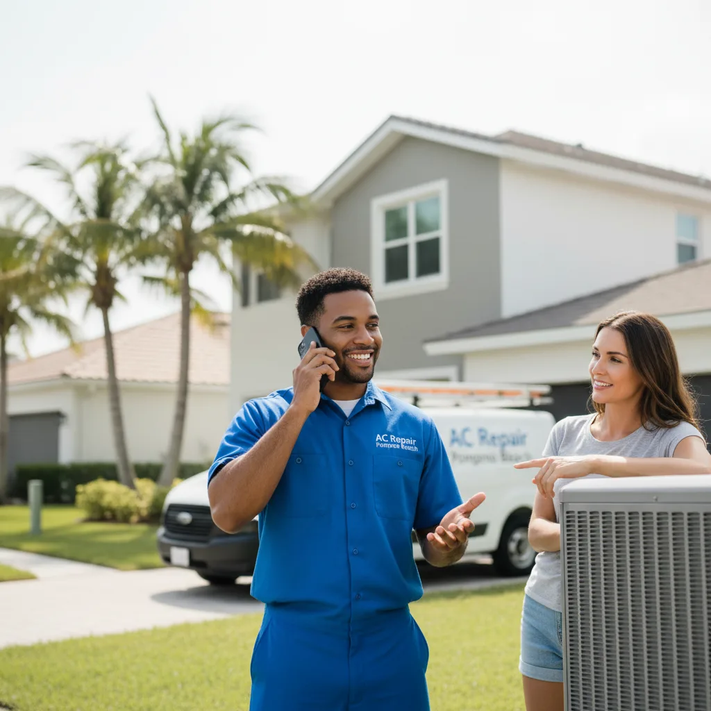AC Repair Pompano Beach customer support in North Baltimore